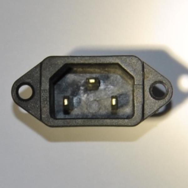 Lade Einbaustecker f. Batteriegehäuse