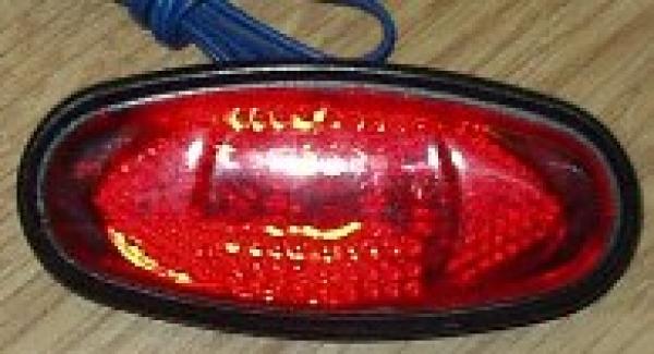 Rückleuchte 24V oval