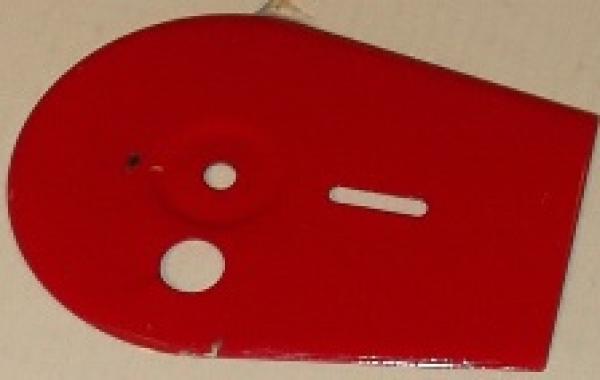 Kettenschutzblech Rot