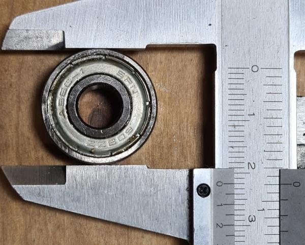 Lager Rillenkugellager 608 ZZ