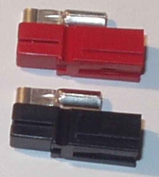 Stecker Set Leistungsstecker Rot/schwarz