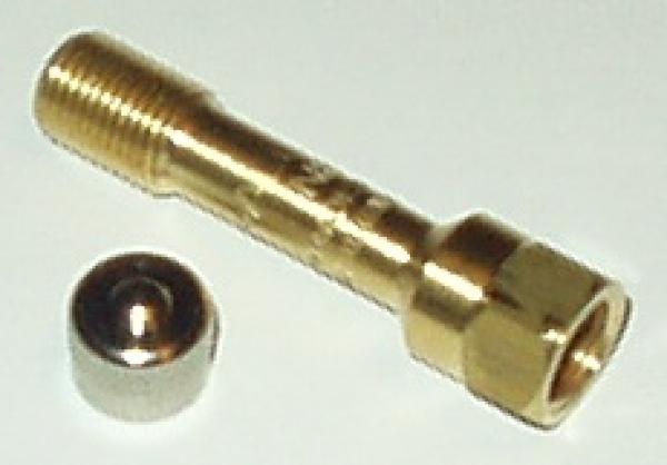Ventiladapter Verlängerung 30mm Messing